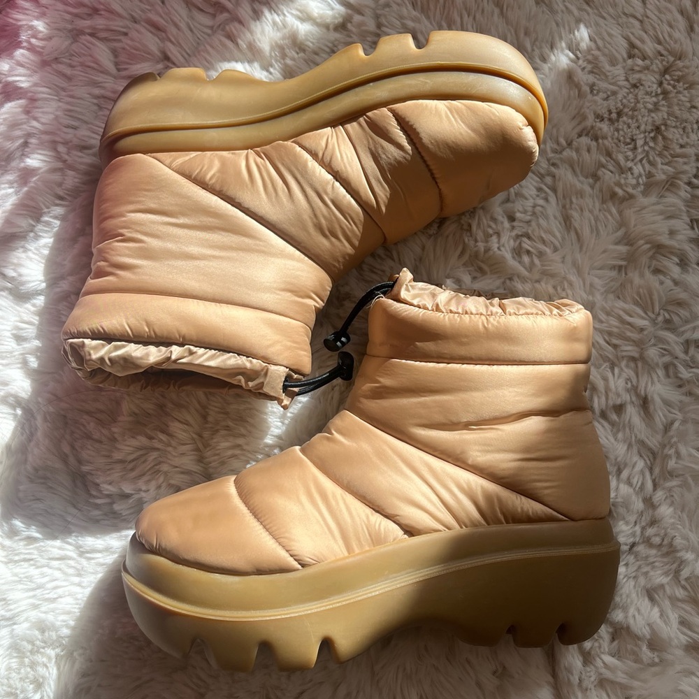 Proenza schouler amber storm quilted nylon boots size 37